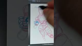 My #gwenpool #sketch from #marvel 🔥 #digitalart #digitalartist #youtubeshorts My #gwenpool #sketch from #marvel 🔥 #digitalart #digitalartist #youtubeshorts