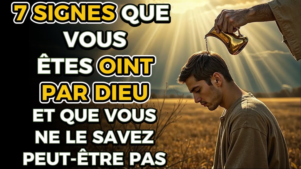 DIEU T'A OINT MAIS TU NE LE SAIS PAS | CES 7 PREUVES LE CONFIRMERONT EN 17 MINUTES