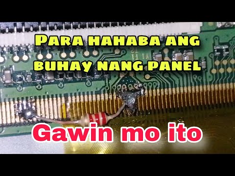 SA GANITONG PARAAN HAHABA ANG BUHAY NANG PANEL‼️Haier 32 led tv..