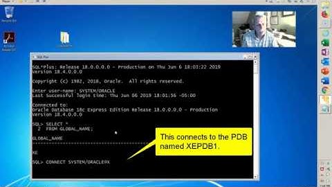 Installing Oracle Database 18c Express Edition