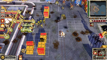 C&C Red Alert 3 Uprising Hammer Tank vs Tsunami Tank