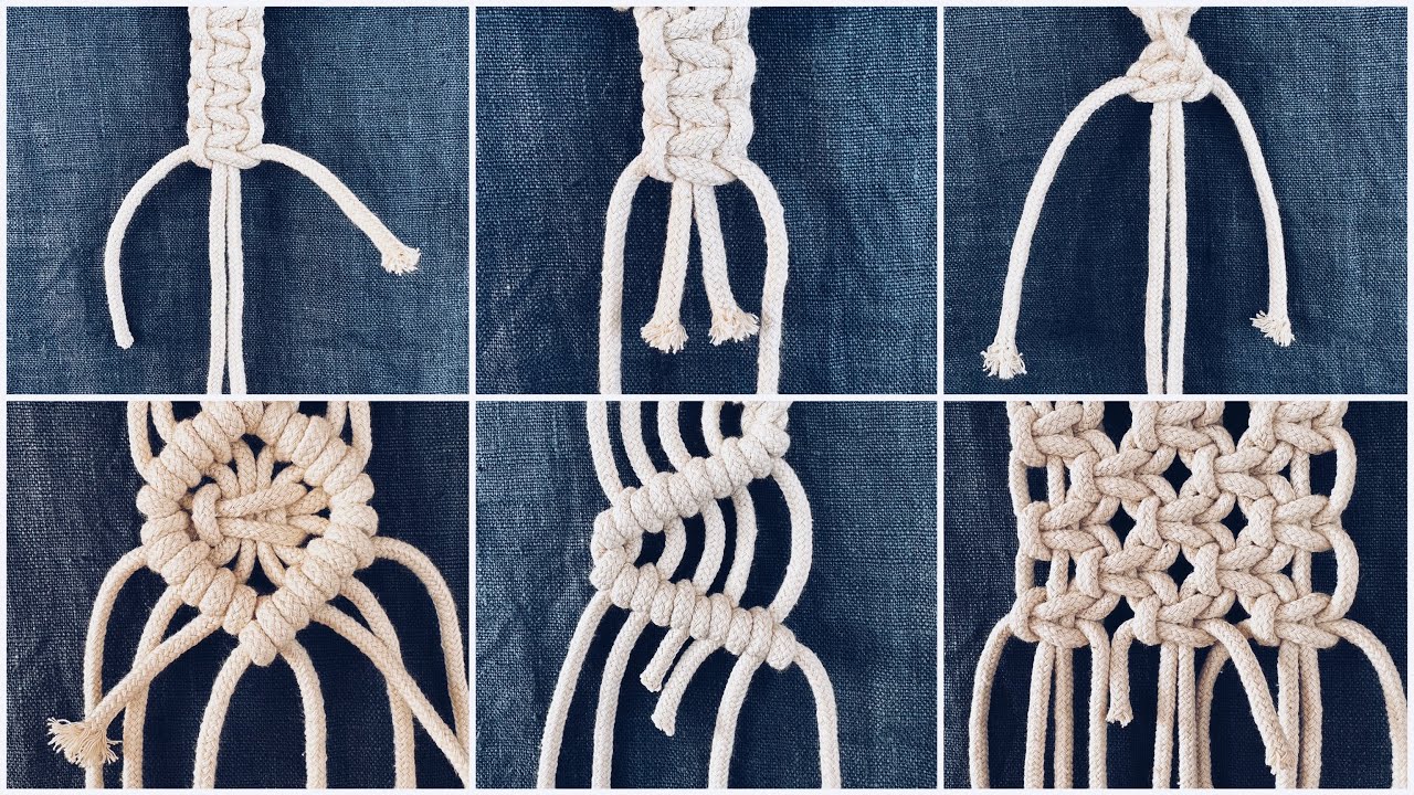 How to macramé with cotton cord and rope - Ropes Direct Ropes Direct