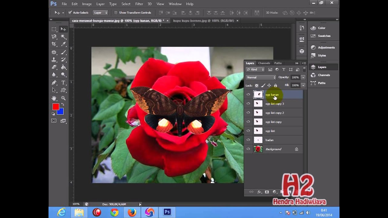 Membuat Animasi Kupu Kupu Dengan Adobe Photoshop CS6 YouTube