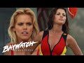 Caroline Spots Trouble! Will They Save All The Children From Drowning? Baywatch Remastered