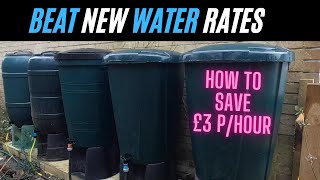 The CHEAPEST & most EFFECTIVE rainwater saving system yet!