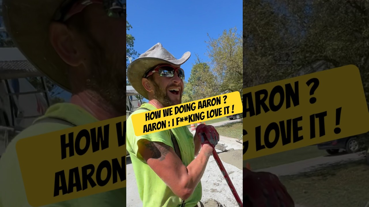 Worlds hardest job ever ! Aarons reaction 