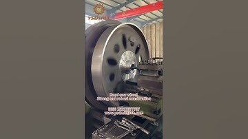 YSDMILL Woodworking Machinery Manufacturing-Band Saw wheel. ysdmilltech.com  #sawmill #machine