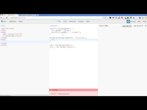 JS-06: Objektorientierte Programmierung