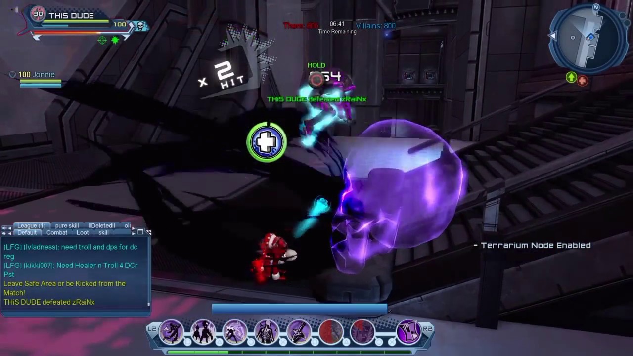 DCUO SCRIMMAGE Deleted