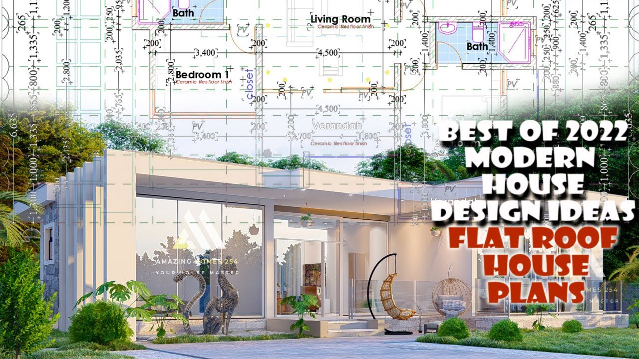 Best of 2022 modern house designs/Flat roof house plans [PART 1]