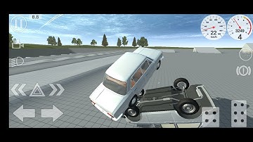 Simple Car Crash Physics Simulator Jump Crashes 29