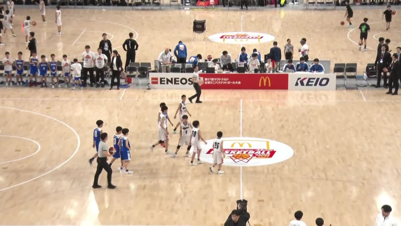 川崎 中原セブンティーシクサーズ vs. 千田ミニバスケットボール同好会
