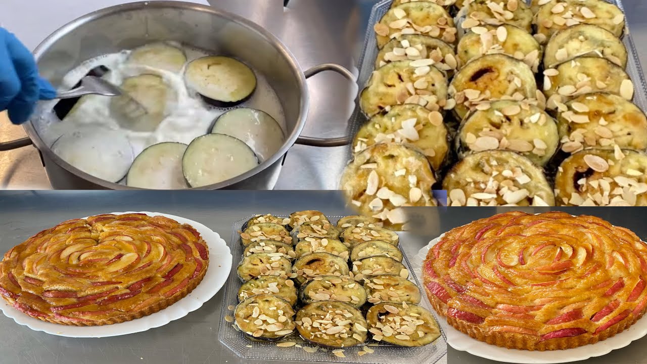 وصفات رمضانية 🌙جد اقتصادية  من جنوب اسبانيه   الدنجال بالعسل واللوز 😉رائع طورطة التفاح  ادمان 😋