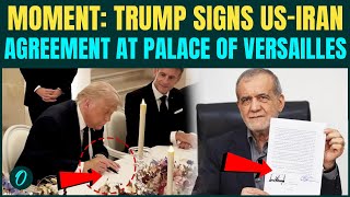 BREAKING: Trump SIGNS US-Iran MoU To End War- Macron Screams ‘BRAVO’ | US Iran War 