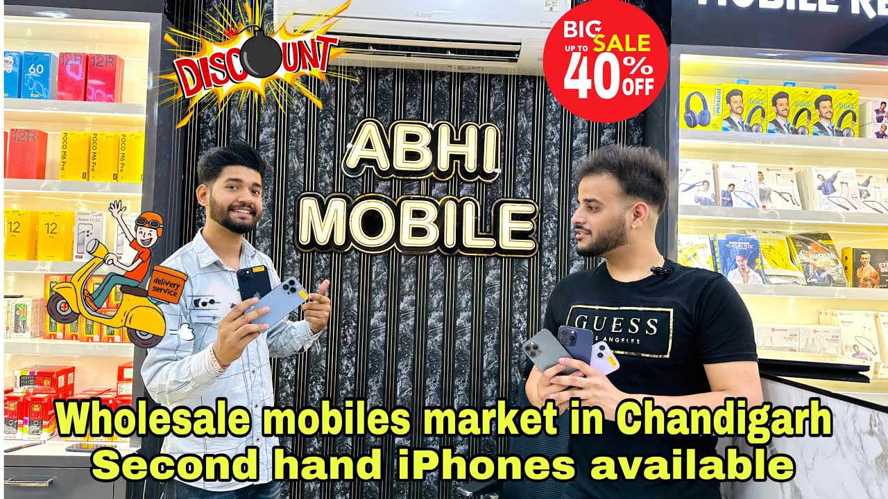 Wholesale mobiles market in Chandigarh New And Second hand mobiles