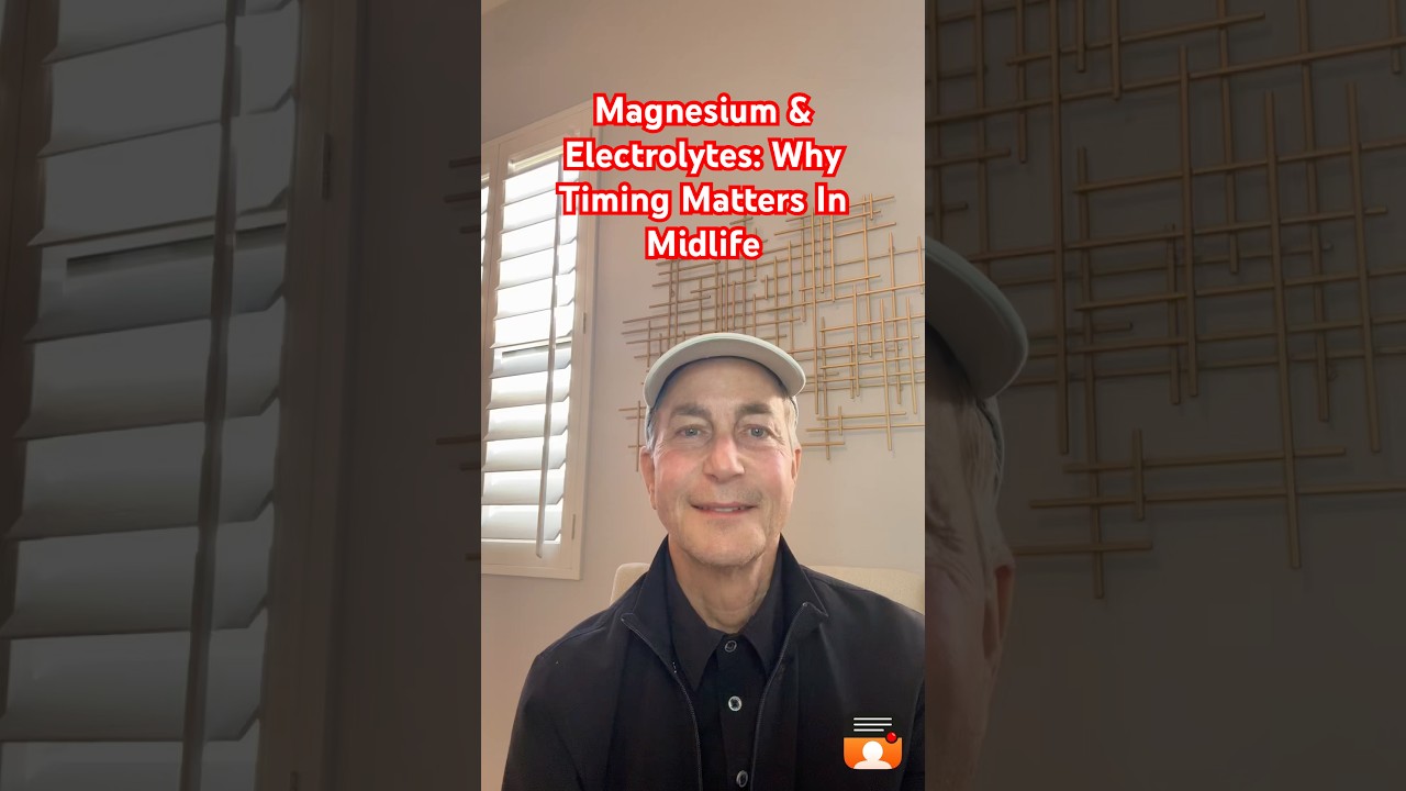 Supplements aren’t the problem in midlife — timing, dose, and nervous system stress matter more