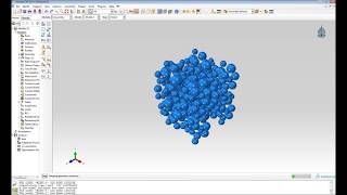 Periodic random microstructure modelling in Abaqus