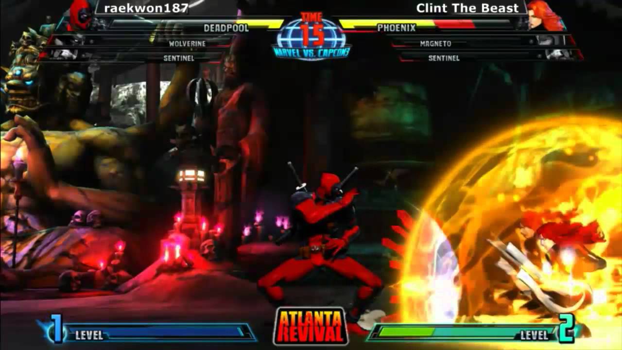 Atlanta Revival 7/23 Marvel vs Capcom 3 Clint vs Raekwon187