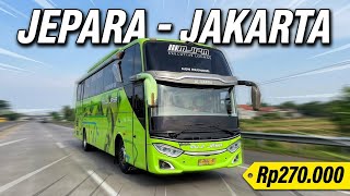 JEPARA - JAKARTA CUMA 10 JAM‼️ NAIK BUS SUPER CEPAT MUJI JAYA MANDIRI