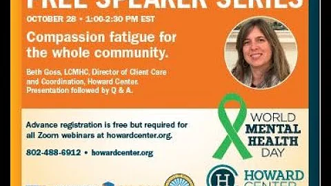 WMHD Compassion Fatigue for the whole community wi...