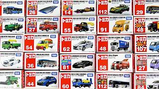 Unboxing Tomica models with a touch of yellow! From 2010 to the