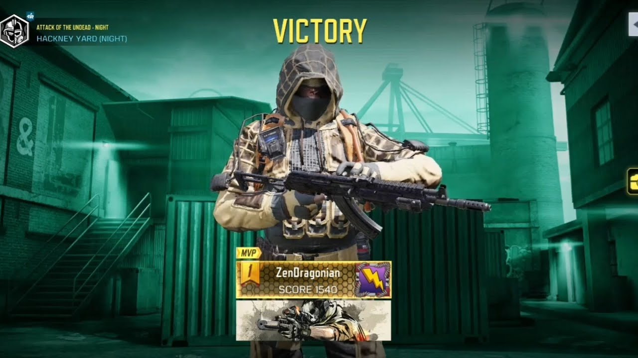 Cod mobile gameplay || Attack of the Night - Undead || New mode || Best ...