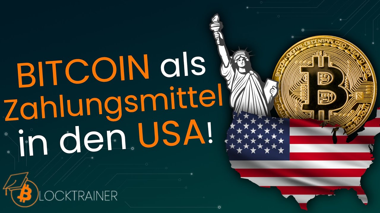 BITCOIN bald Zahlungsmittel in den USA? - Gesetzesentwurf ebnet den Weg!