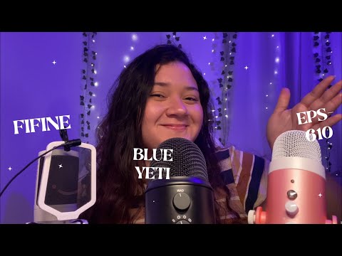 ASMR | TODOS os meus MICROFONES de ASMR 🎙️✨ (comparando meus mics) 