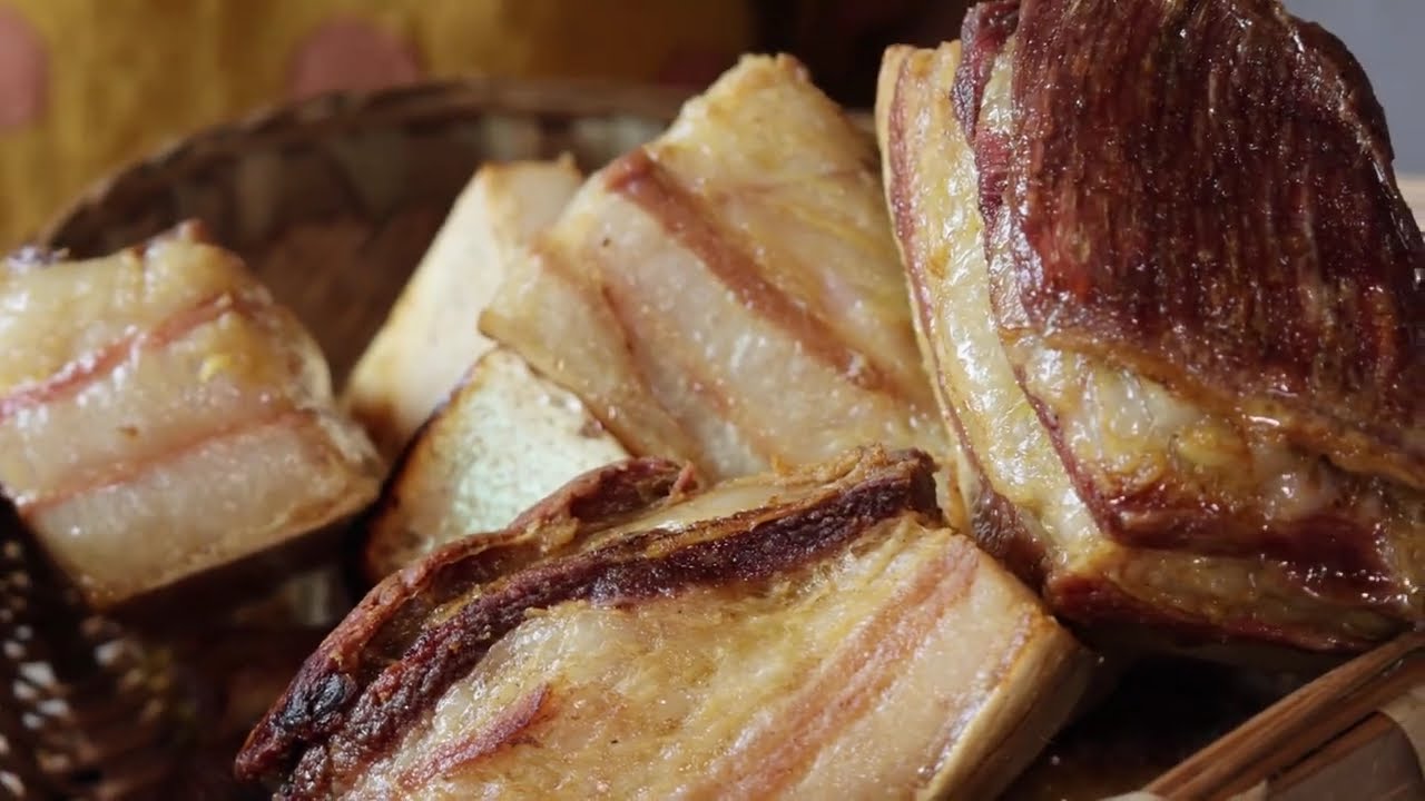 中國四川省資陽市安岳縣祭壇肉，一口下去肥而不膩，竟然是這樣做的！ #美食 #特色美食 #聖壇肉 #美食vlog #美食分享 #food