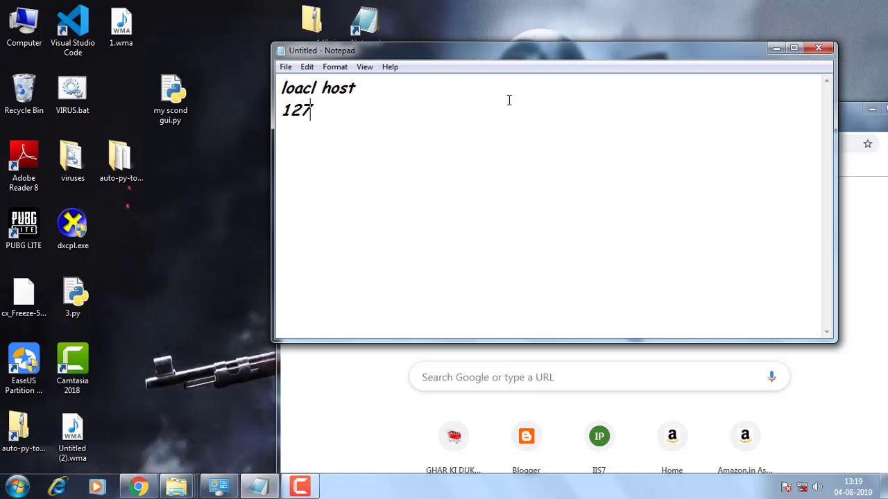 HW TO SETUP LOCAL HOST||127.0.0.1||HOW To upload website ON LOCAL HOST ...