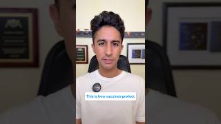 This is how vaccines protect my patients as an emergency medicine physician. #medicine #health