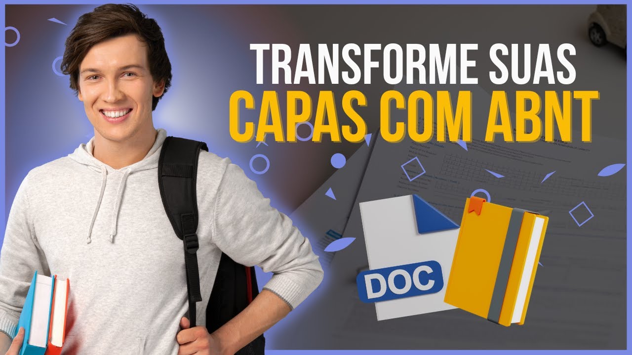 📃 Criando a capa conforme a Norma da ABNT | NORMAS DA ABNT - YouTube