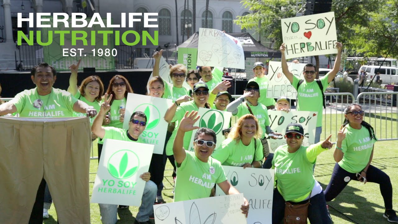 Herbalife Rally in Los Angeles Creates a Sea of Green in Front of L.A ...