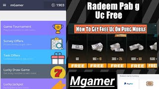 MGamer App|PUBG Free Uc Apps Detail|Amazing Tips screenshot 1