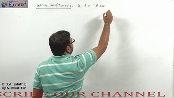 BCA Part II, Discrete Mathematics, Sets, Lec-02 by Nishant Sir