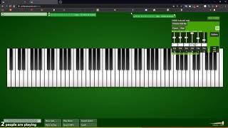 No NoteQuota Update | PJSMP - Pure JavaScript Midi Player | version: 1.50 demonstration screenshot 2
