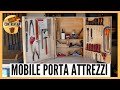 Mobile PORTA ATTREZZI a 3 scomparti - Riorganizzare il LAB #5 - Falegnameria, fai da te, legno