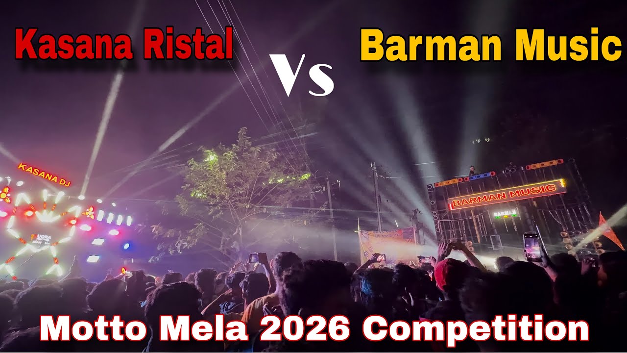 Kasana ristal vs Barman music face to face full competition at motto mela 2026
