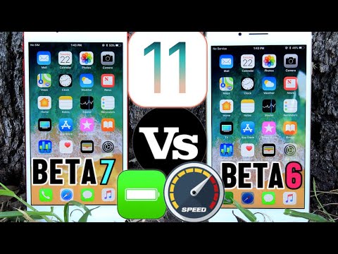 iOS 11 Beta 7 Vs Beta 6 (Battery & Performance Test) Should You Update?
