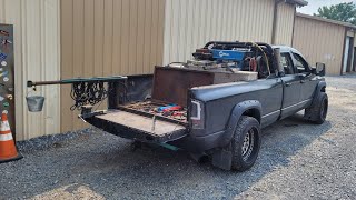 600hp Cummins Service Truck Gets A Welding Skid Trunk & Water Heater