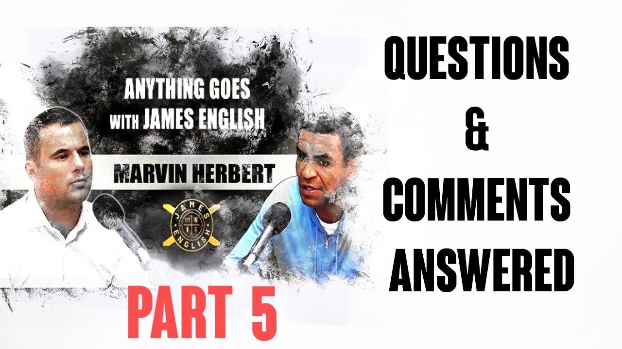 "Yes I think drugs should be legalised" Former offender Marvin Herbert answers questions Q&A Part 5