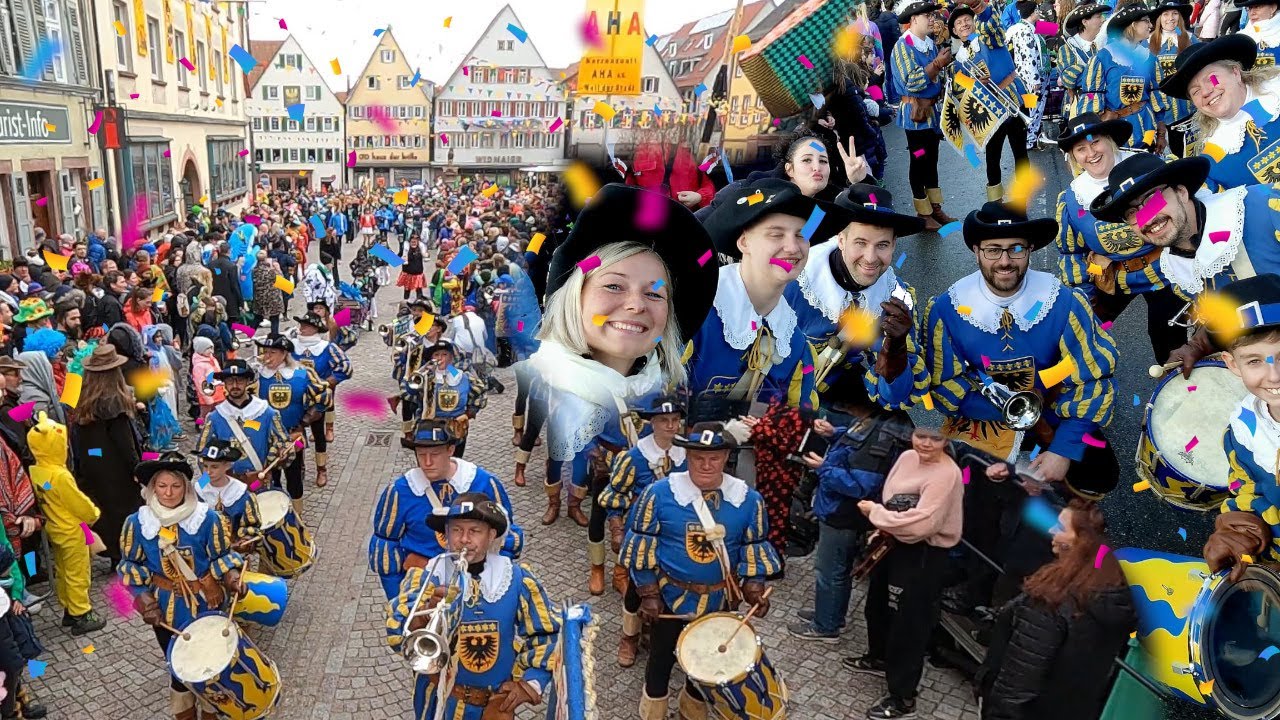 Fasnetsumzug Weil der Stadt 2024 | Fanfarenzug Markgröningen