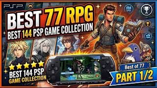 best 77 PSP RPG game l Part 1/2 l Best 144 PSP Game l Best PSP Games