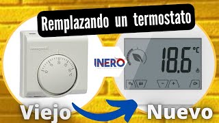reemplazamos 👨‍🔧 1 termostato por uno programable ‼️ en 5 min. 🤫 al final del video...