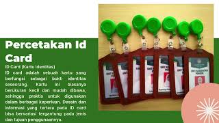 MEMUKAU, CALL WA 0895-7111-0400, Kartu ID Pegawai