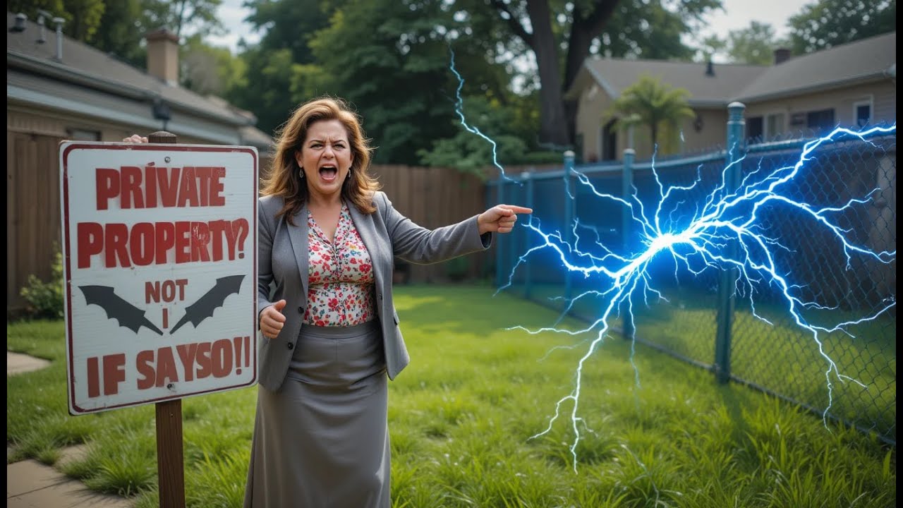HOA Karen Tried to Steal My Land So I Installed an Electric Fence! |EntitledPeople Reddit