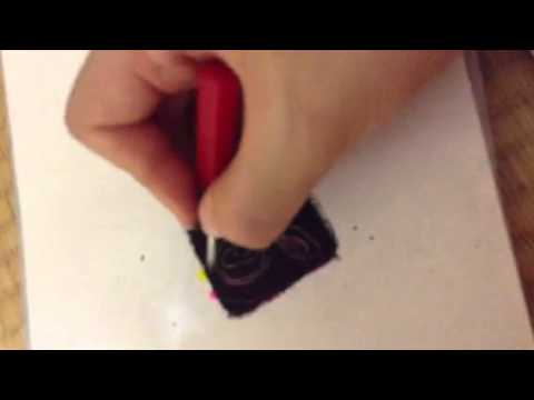 引っ掻き絵の書き方 Youtube