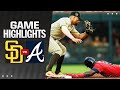 Padres vs braves game highlights 51724  mlb highlights