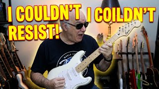 I COULDN'T RESIST THIS RARE WHITE SQUIER MINI STRATOCASTER | MAPLE NECK