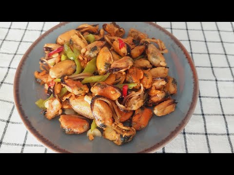 Как вкусно приготовить замороженные мидии. Очень просто и быстро!